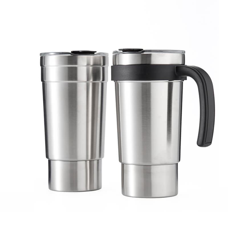 20 oz Mug with Lid, Insulated Travel Coffee Mug, Double Wall Stainless Steel  Vacuum Coffee Mug, Hot Coffee Mug 