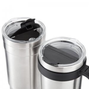 20oz Stainless Steel Tumblers Bulk,Vacuum Insulated Cups Double Wall Large  Tumbler with Lid,Powder Coated Coffee Mugs for Ice & Hot Drink Gifts  (White) 