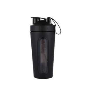 Buy Wholesale China Stainless Steel Shaker Water Bottle With Scale For  Protein Powder & Stainless Steel Shaker Bottle at USD 2.9